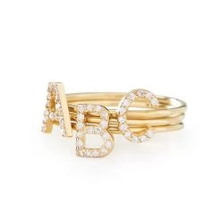 Sarah Chloe Amelia Stacking Ring | 4 -Grocery Store sarah chloe amelia stacking ring 1 c