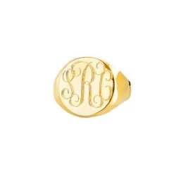 Sarah Chloe Homme Signet Ring | 3 -Grocery Store sarah chloe homme signet ring 1 c