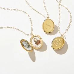 Sarah Chloe Long Link Chain Locket | 2 -Grocery Store sarah chloe long link chain locket 1 c