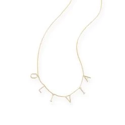 Sarah Chloe Multi-Initial Amelia Necklace | 6 16 Sarah Chloe Multi-Initial Amelia Necklace | 6 -Grocery Store sarah chloe multi initial amelia necklace c 1