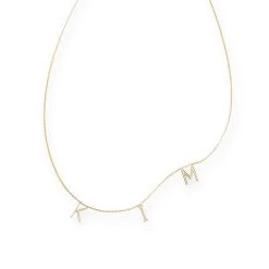 Sarah Chloe Multi-Initial Amelia Necklace | 6 18 Sarah Chloe Multi-Initial Amelia Necklace | 6 -Grocery Store sarah chloe multi initial amelia necklace c 3
