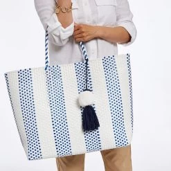 Sayulita Woven Beach Tote | 4 -Grocery Store sayulita woven beach tote c 4