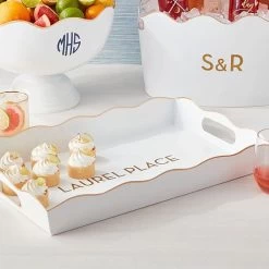 Scalloped Gold Rim Party Bucket | 1 -Grocery Store scalloped gold rim party bucket c 5