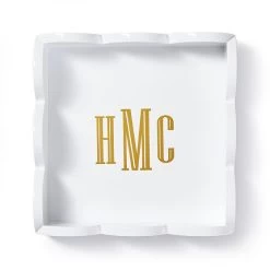 Scalloped Lacquer Mini Tray | 2 -Grocery Store scalloped lacquer mini tray 1 c