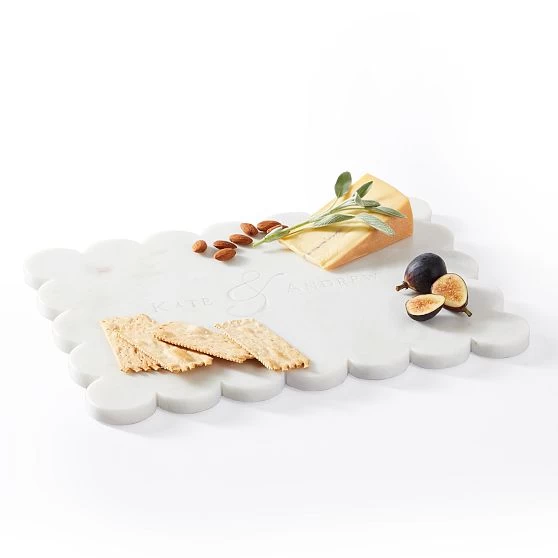 Scalloped Marble Cheeseboard | 1 6 Scalloped Marble Cheeseboard | 1 - Image 4