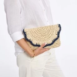 Scalloped Raffia Clutch | 3 19 Scalloped Raffia Clutch | 3 -Grocery Store scalloped raffia clutch 1 c 1