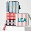 Small Cabana Stripe Travel Jewelry Case, Printed | 4 -Grocery Store small cabana stripe travel jewelry case printed c