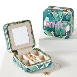 Small Martinique® Travel Jewelry Case, Printed | 1 -Grocery Store small martinique travel jewelry case printed c 2