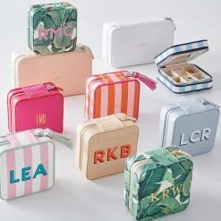 Small Travel Jewelry Case, Foil Debossed | 55 -Grocery Store small travel jewelry case foil debossed c 10