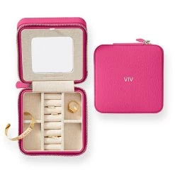 Small Travel Jewelry Case, Foil Debossed | 55 -Grocery Store small travel jewelry case foil debossed c 18