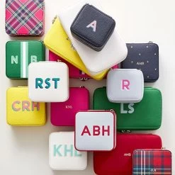 Small Travel Jewelry Case, Foil Debossed | 55 -Grocery Store small travel jewelry case foil debossed c 9