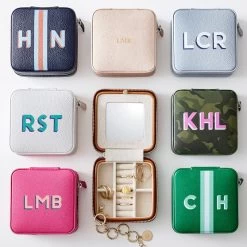Small Travel Jewelry Case, Printed | 24
