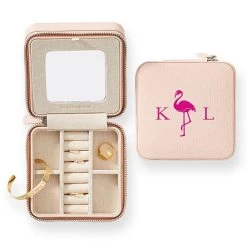 Small Travel Jewelry Case, Printed | 24 -Grocery Store small travel jewelry case printed c 6