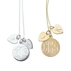 Sarah Chloe Sonya Layered Charm Necklace | 4 -Grocery Store sonya layered charm personalized necklace c 1