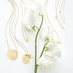 Sarah Chloe Cara Disc Necklace | 2 -Grocery Store sonya layered charm personalized necklace c 4