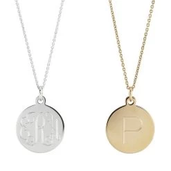 Sarah Chloe Sophia Medallion | 8 -Grocery Store sophia medallion personalized necklace c 1