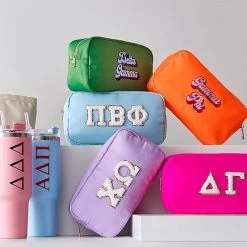 Sorority House Pouch | 7 -Grocery Store sorority patch pouch 6 c