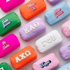 Sorority Patch Pouch | 7 -Grocery Store sorority patch pouch c 1