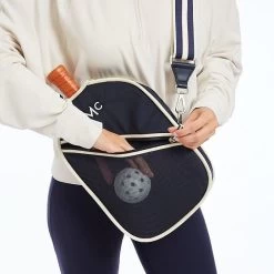 Sporty Stripe Pickleball Crossbody Bag | 4 -Grocery Store sporty stripe pickleball crossbody bag 3 c