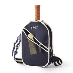 Sporty Stripe Pickleball Crossbody Bag | 4 -Grocery Store sporty stripe pickleball crossbody bag c 3