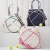 Sporty Stripe Tennis Tote | 3 -Grocery Store sporty stripe tennis tote 1 c