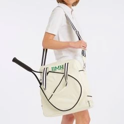 Sporty Stripe Tennis Tote | 3 -Grocery Store sporty stripe tennis tote c 5