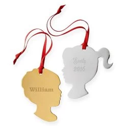 St. Jude Children's Research Hospital® Silhouette Ornament | 3 -Grocery Store st jude childrens research hospital silhouette ornament c