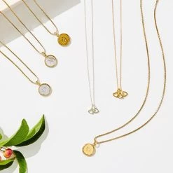 Stamped Charm Necklace | 15 -Grocery Store stamped charm necklace 3 c