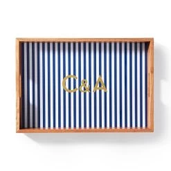 Stripe Acacia Wood Serving Tray | 1 7 Stripe Acacia Wood Serving Tray | 1 -Grocery Store stripe acacia wood serving tray c 1