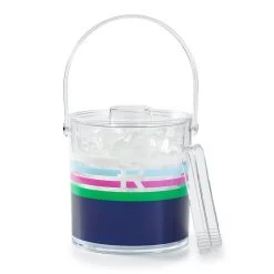 Stripe Outdoor Ice Bucket | 1 -Grocery Store stripe outdoor ice bucket c 2