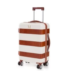 Terminal 1 Striped Carry-On And Terminal 1 Checked Luggage Gift Set | 1 12 Terminal 1 Striped Carry-On And Terminal 1 Checked Luggage Gift Set | 1 -Grocery Store striped leather carry on luggage c