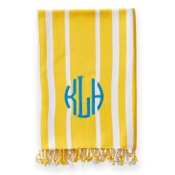Striped Lightweight Turkish Towel | 12 -Grocery Store striped lightweight turkish towel c 4