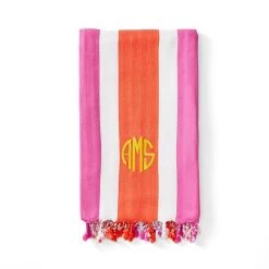 Striped Lightweight Turkish Towel | 12 -Grocery Store striped turkish lightweight towel c