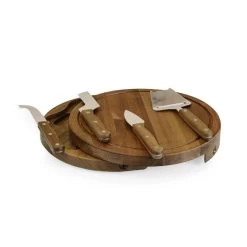 Swivel Cheese Board And Knives Set | 1