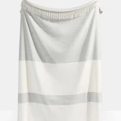 Sydney Stripe Italian Cotton Throw | 2 -Grocery Store sydney stripe italian cotton throw 1 c