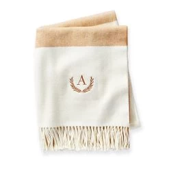 Sydney Stripe Italian Cotton Throw | 2 -Grocery Store sydney stripe italian cotton throw c 2