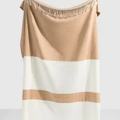 Sydney Stripe Italian Cotton Throw | 2 -Grocery Store sydney stripe italian cotton throw c 4