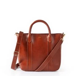 Taylor Twill Leather Crossbody Tote | 1 -Grocery Store taylor twill leather crossbody tote c 1
