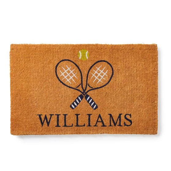 Tennis Rackets Personalized Doormat | 1 4 Tennis Rackets Personalized Doormat | 1 - Image 2