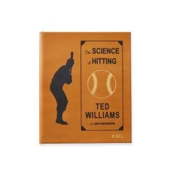 "The Science Of Hitting" Leather Bound Book | 1