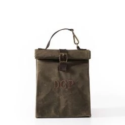 Waxed Canvas Lunch Cooler | 3 -Grocery Store waxed canvas lunch cooler c 2