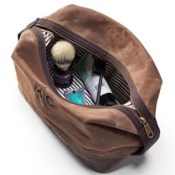 Waxed Canvas Travel Pouch | 4 14 Waxed Canvas Travel Pouch | 4 -Grocery Store waxed canvas tote and pouch set 4 c 2