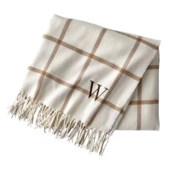 Windowpane Throw Blanket | 1