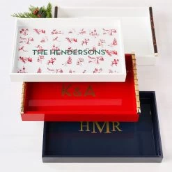 Winter Scenic Lacquer Tray | 1