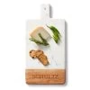 Wood And Marble Paddle Cheese Board | 2 -Grocery Store wood and marble paddle cheese board c