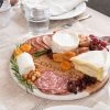 Wood And Marble Round Cheese Board | 4 -Grocery Store wood and marble round cheese board c 2