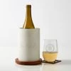 Wood And Marble Wine Chiller | 1 -Grocery Store wood and marble wine chiller c