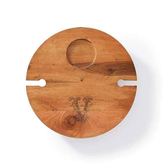 Wood Portable Wine Picnic Table | 2 9 Wood Portable Wine Picnic Table | 2 - Image 7