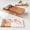 Wood Sleigh Cheese Board | 1